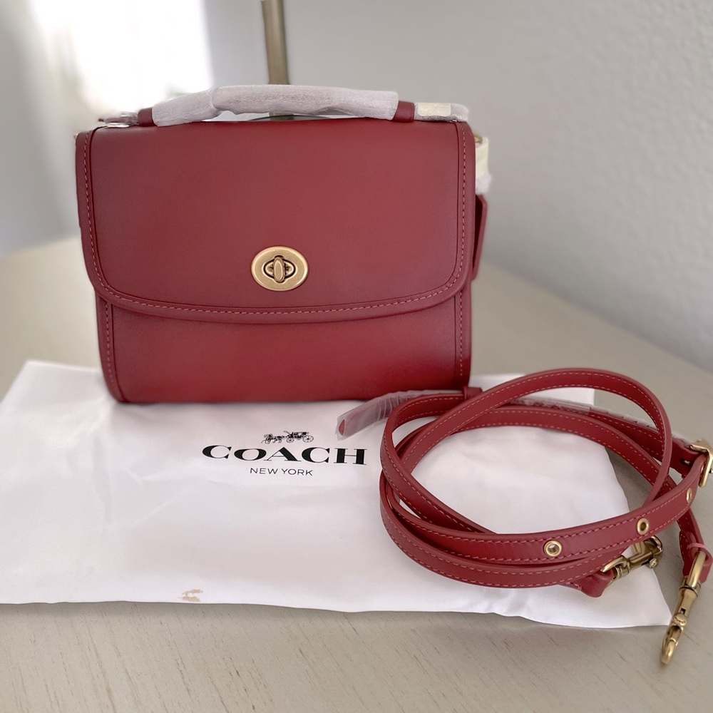 Coach Kip Turnlock Crossbody Bag